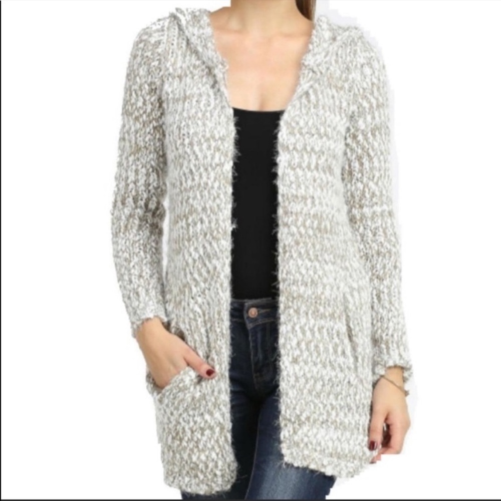 Kadence fuzzy cardigan